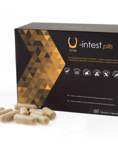 500 COSMETICS -U-INTEST CAPSULES TO PREVENT HEMORRHOIDS - 60 CAPSULES