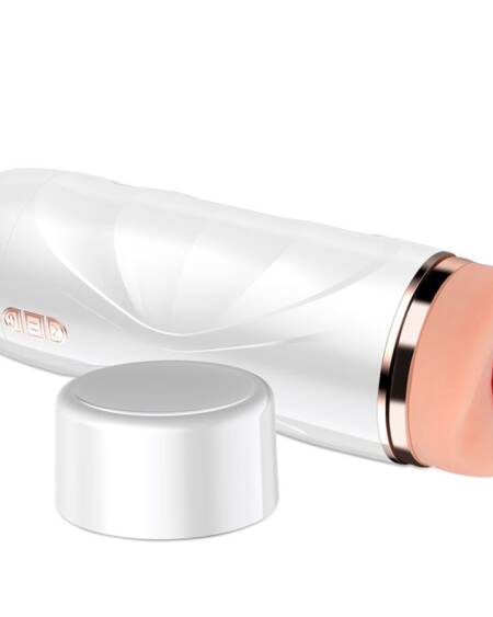 SHEQU - RILEY VAGINA MASTURBATOR WITH VIBRATION AND STIMULATING WAVES