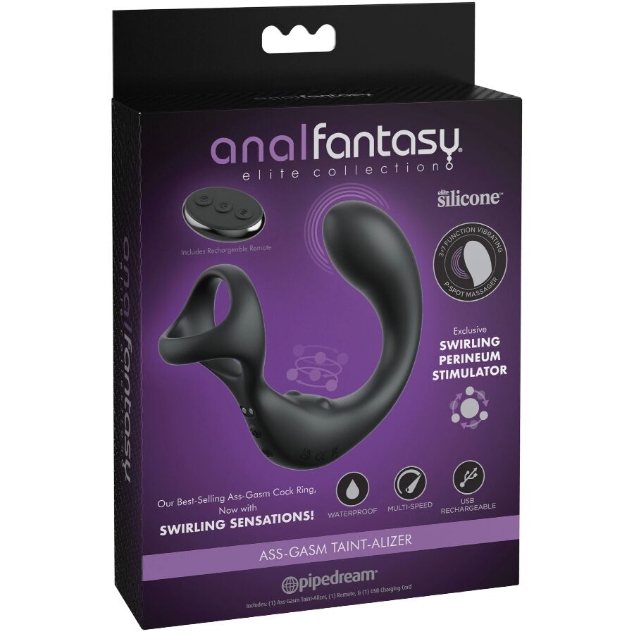 ANAL FANTASY ELITE COLLECTION - VIBRATING ANAL MASSAGER WITH REMOTE CONTROL - Image 5