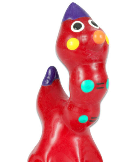 CONDOMERIE - HANDPAINTED NOVELTY CONDOMS WORM