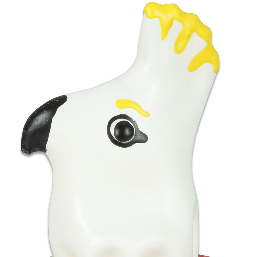 CONDOMERIE - HANDPAINTED NOVELTY CONDOMS PARROT WHITE – Bild 3