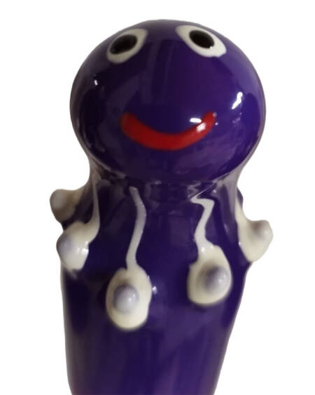 CONDOMERIE - HANDPAINTED NOVELTY CONDOMS OCTOPUS PURPLE