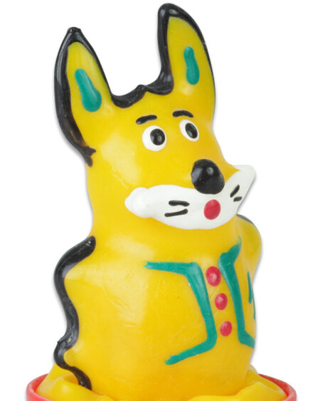 CONDOMERIE - HANDPAINTED NOVELTY CONDOMS CHINESE HARE MODEL 1