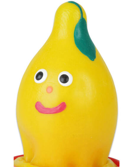 CONDOMERIE - HANDPAINTED NOVELTY CONDOMS LEMON