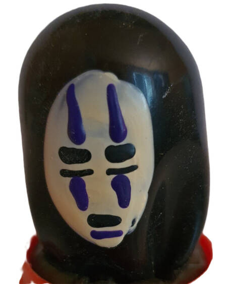 CONDOMERIE - HANDPAINTED NOVELTY CONDOMS MASK GHOST BLACK