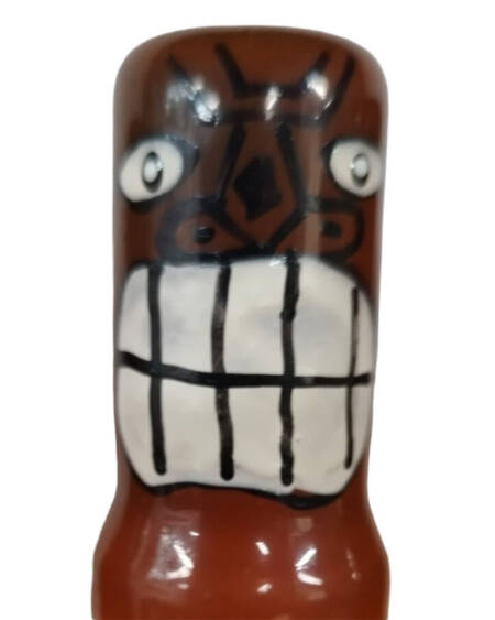 CONDOMERIE - HANDPAINTED NOVELTY CONDOMS TIKI TOTEM-FRIKI-02