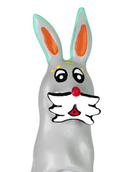 CONDOMERIE - HANDPAINTED NOVELTY CONDOMS BUNNY XL