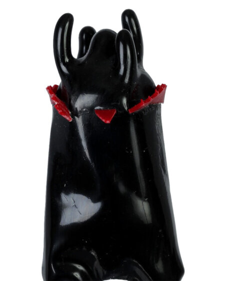 CONDOMERIE - HANDPAINTED NOVELTY CONDOMS BLACK TOWER XL