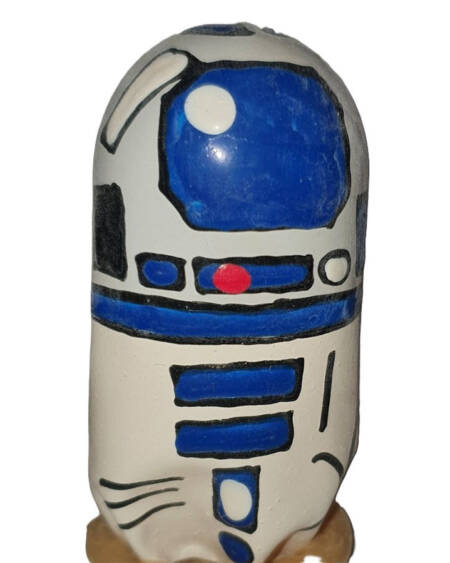 CONDOMERIE - HANDPAINTED NOVELTY CONDOMS ROBOT XL