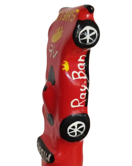CONDOMERIE - HANDPAINTED NOVELTY CONDOMS F1 FERRARI XL