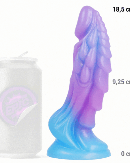 EPIC - DILDO SAPPHIRE LUNAR GLOW