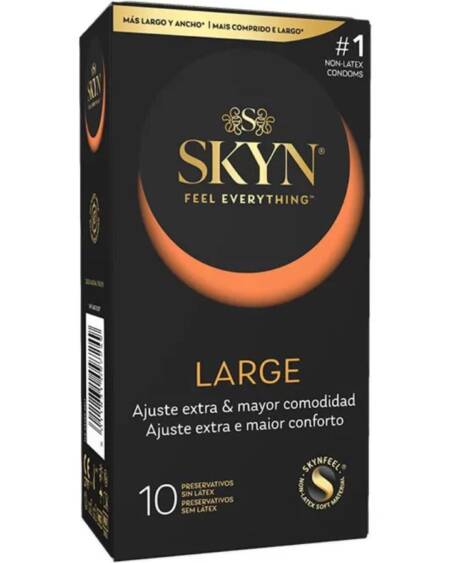 SKYN - LARGE EXTRA ADJUSTMENT CONDOMS 10 UNITS