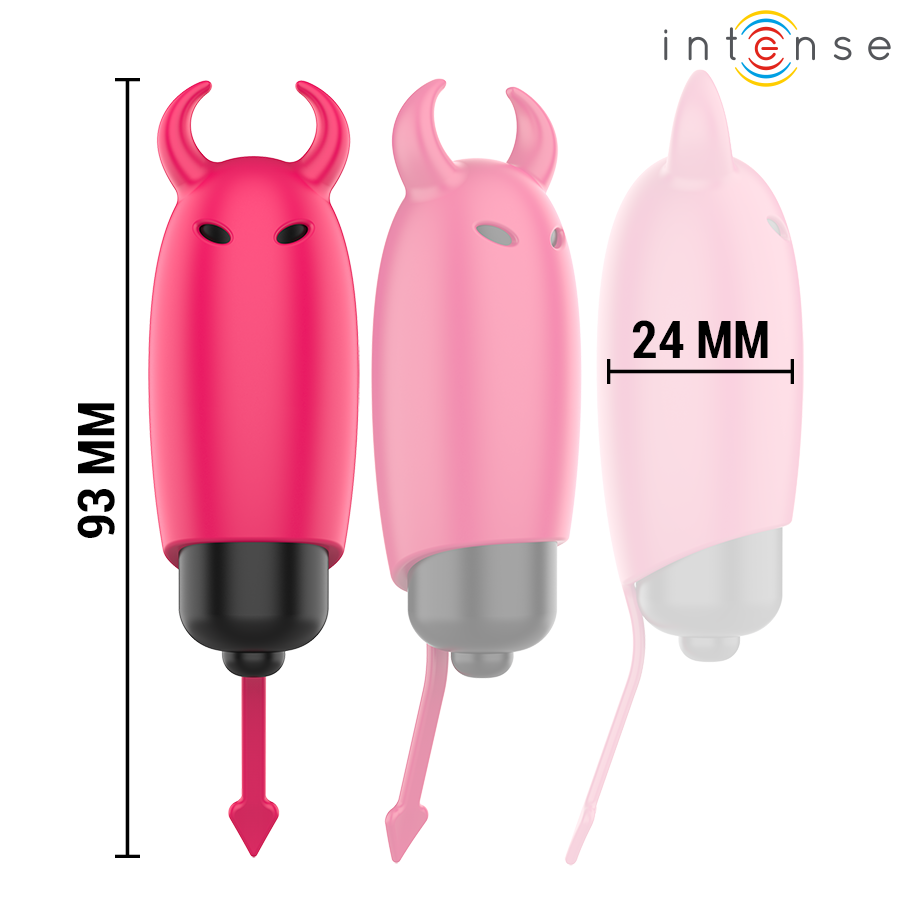 INTENSE - SCARLET VIBRATING BULLET RED DEMON 9.3 X 2.4 CM - Image 3