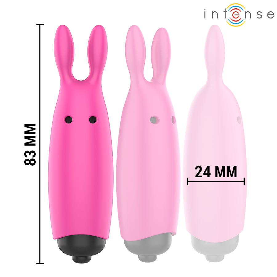 INTENSE - HOPPER PINK VIBRATING BULLET 8.3 X 2.4 CM - Image 3