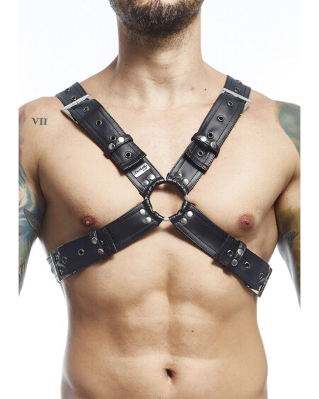 MOB - DNGEON BLACK HARNESS BELT ONE SIZE X