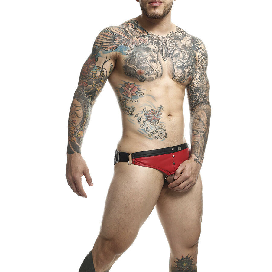 MOB - DNGEON JOCKSTRAP RED COCK RING ONE SIZE – Bild 3