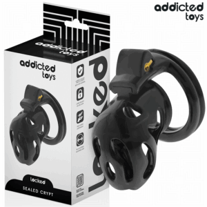 ADDICTED TOYS LOCKED - SEALED CRYPT PENIS CAGE 8 CM