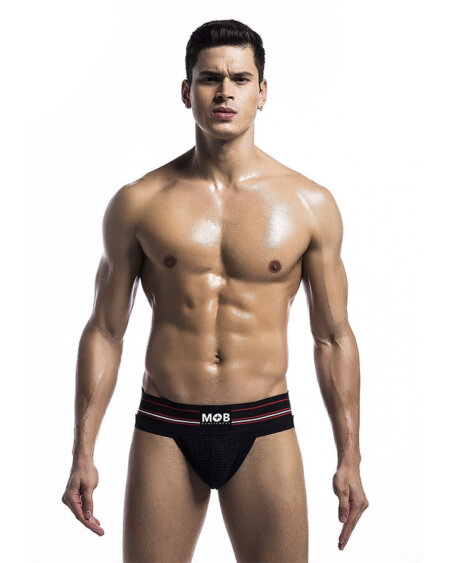 MOB - CLASSIC BLACK THONG SIZE L
