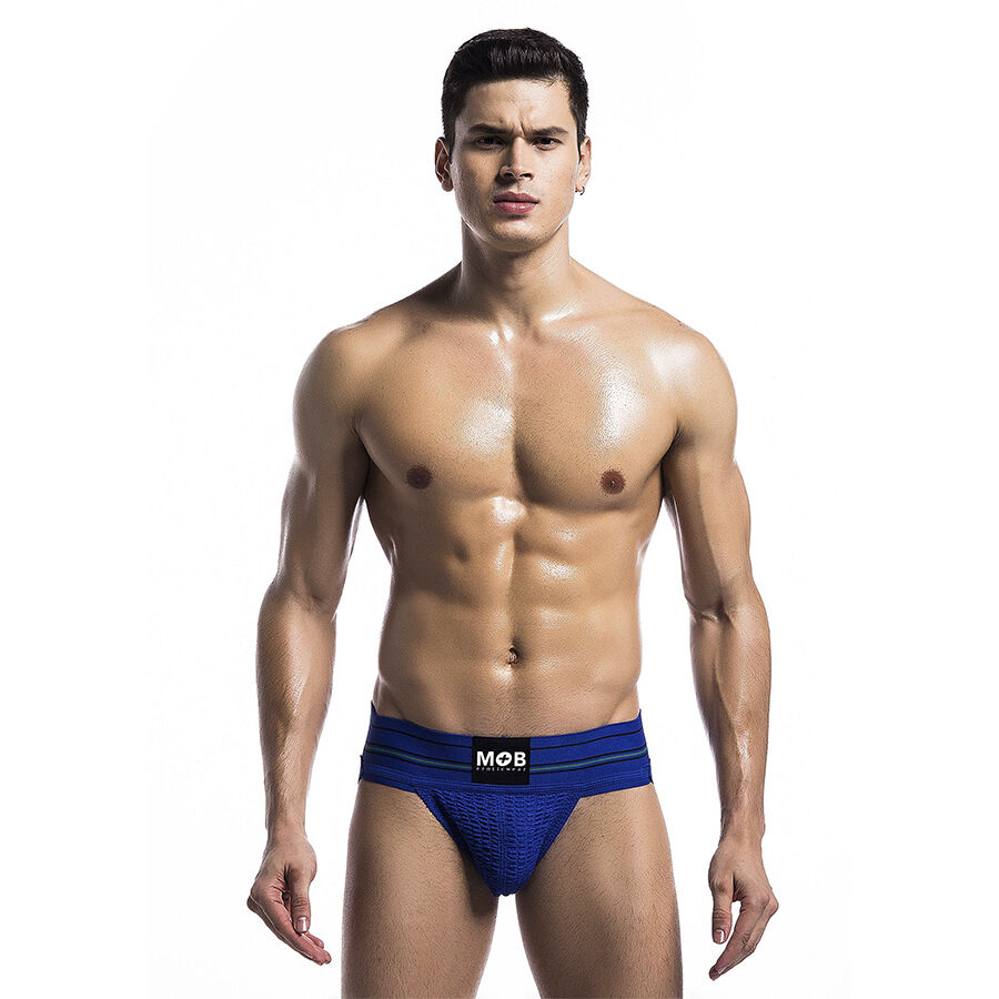 MOB - CLASSIC BLUE THONG SIZE L