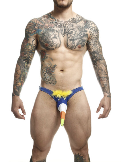 MOB - ROYAL TOUCAN SWIMSUIT SIZE L