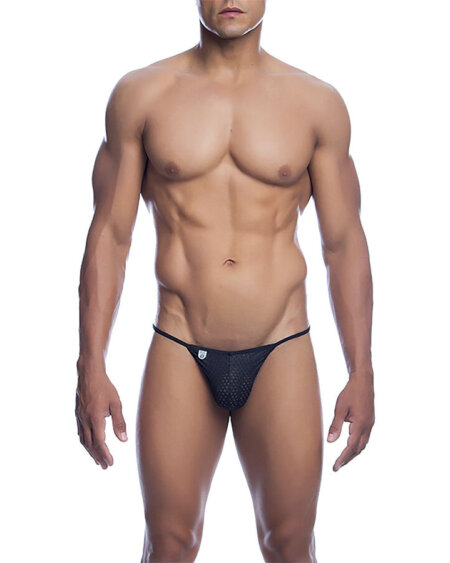 MOB - BLACK MICROFIBER V-STRING SIZE L/XL