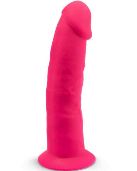 SILEXD - MODEL 2 REALISTIC PENIS PREMIUM SILEXPAN SILICONE FUCHSIA 19.2 CM
