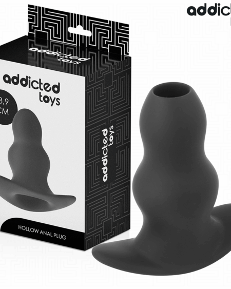 ADDICTED TOYS - HOLLOW ANAL PLUG SILICONE SIZE XL 13.9 CM