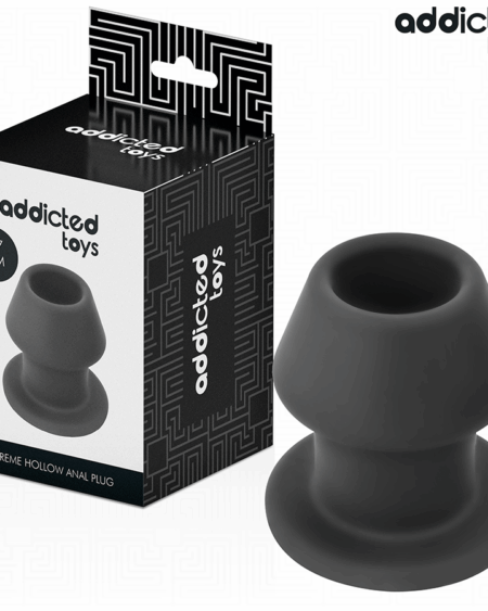 ADDICTED TOYS - EXTREME HOLLOW ANAL PLUG SILICONE SIZE M 8.7 CM