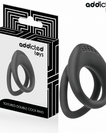 ADDICTED TOYS - DOUBLE TEXTURED PENIS RING