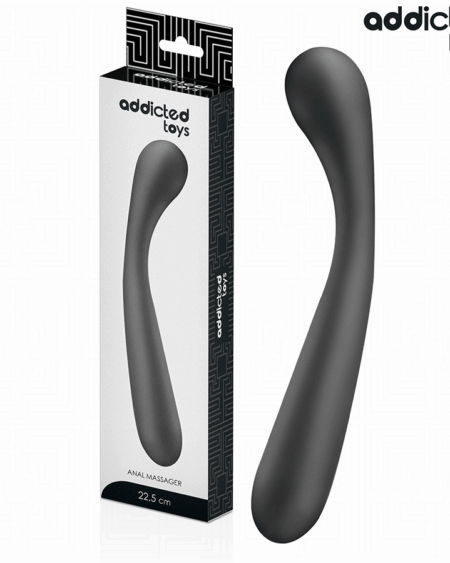 ADDICTED TOYS - DOUBLE ANAL MASSAGER SILICONE 22.5 CM