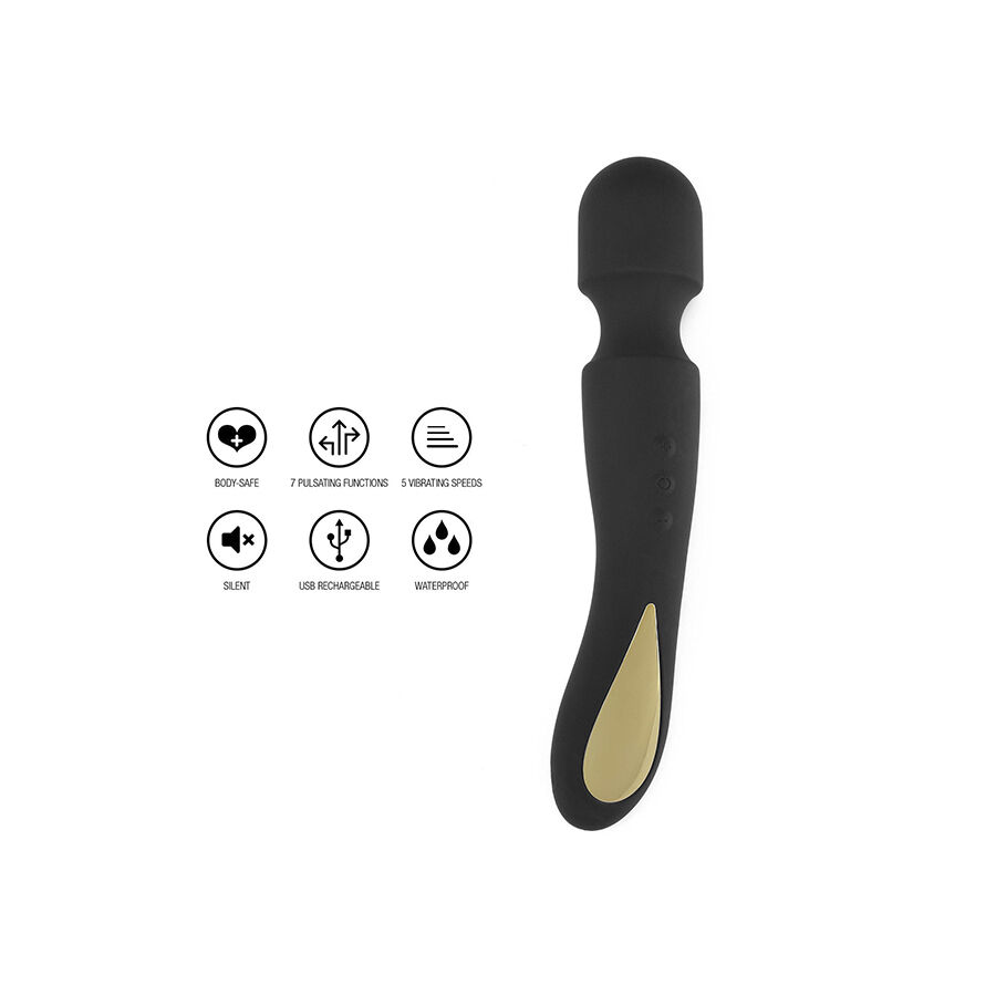 TOYJOY - LIGHT ZENITH WAND MASSAGER BLACK - Image 2