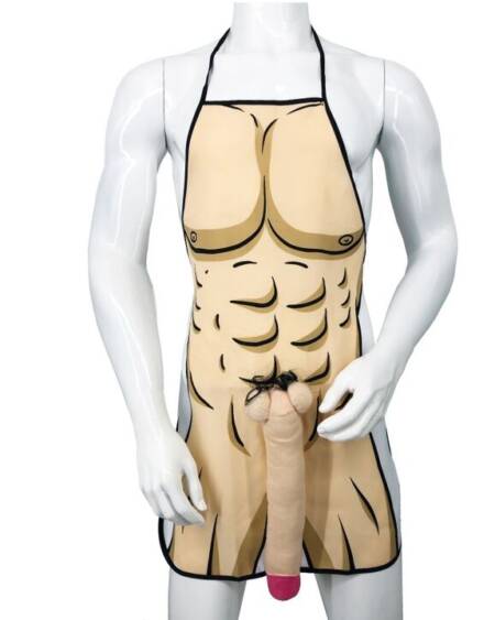 DIABLO PICANTE - 3D PENIS APRON MUSCULAR AND BOLD