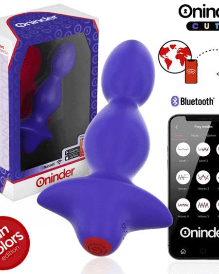 ONINDER CUTE - LOVE BUTT VIBRATING ANAL PLUG DILATOR - FREE WORLDWIDE APP
