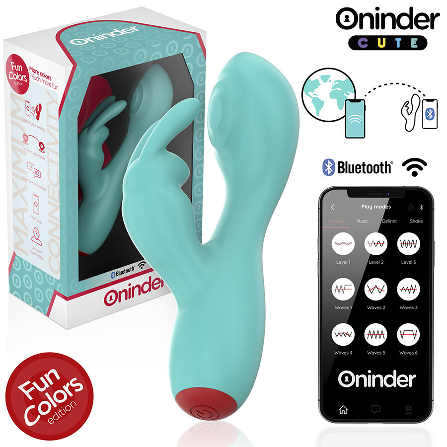 ONINDER CUTE - LOVE BUNNY G-SPOT CLITORAL VIBRATOR - WELTWEIT KOSTENLOSE APP