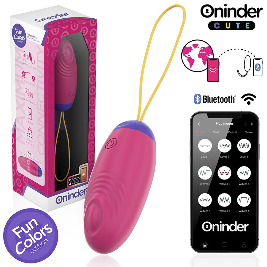 ONINDER CUTE - LOVE PLEASURE VIBRO-WAVE TAPPING SILICONE EGG - FREE WORLDWIDE APP - Image 3