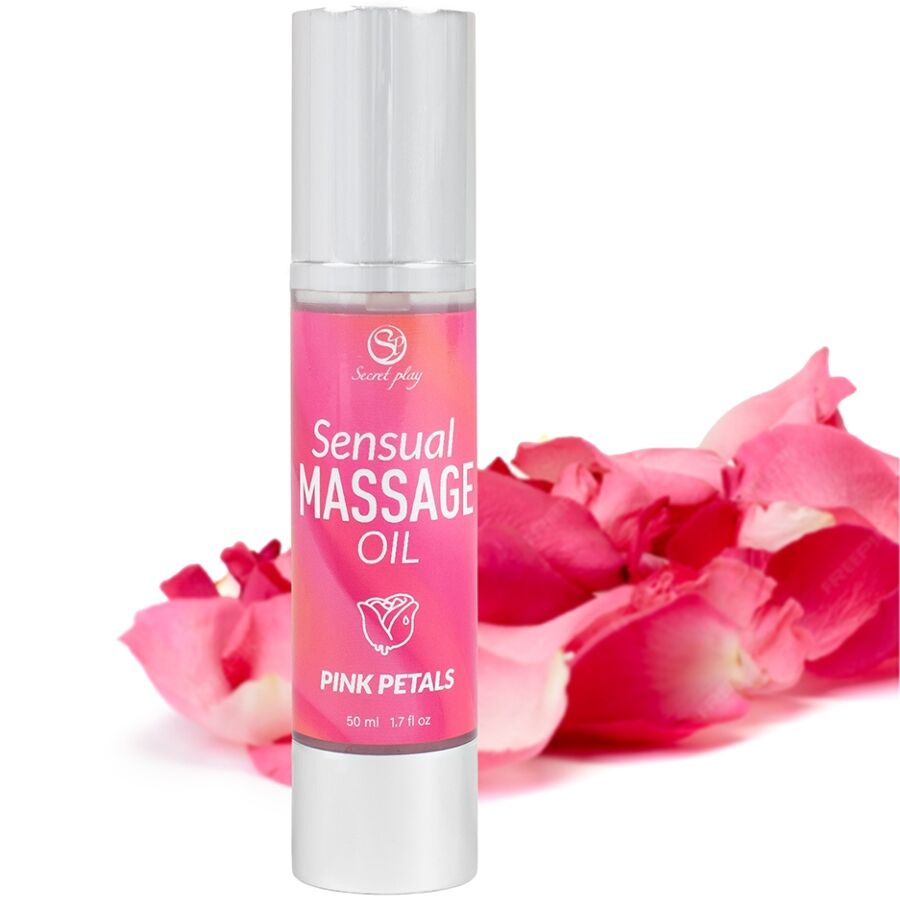 SECRETPLAY - PINK PETALS MASSAGE OIL – Bild 3