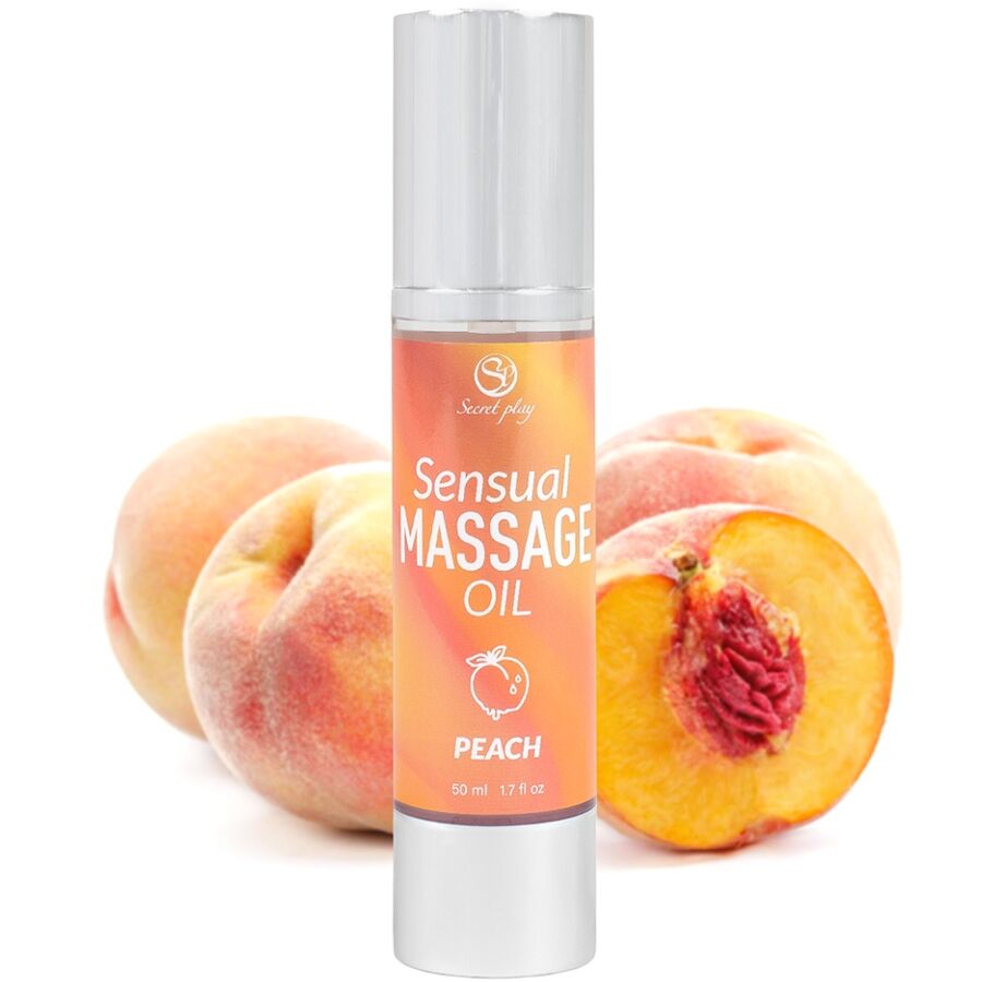 SECRETPLAY - PEACH MASSAGE OIL – Bild 3