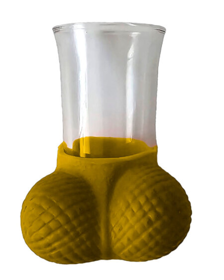 DIABLO PICANTE - GOLD SHOT GLASS