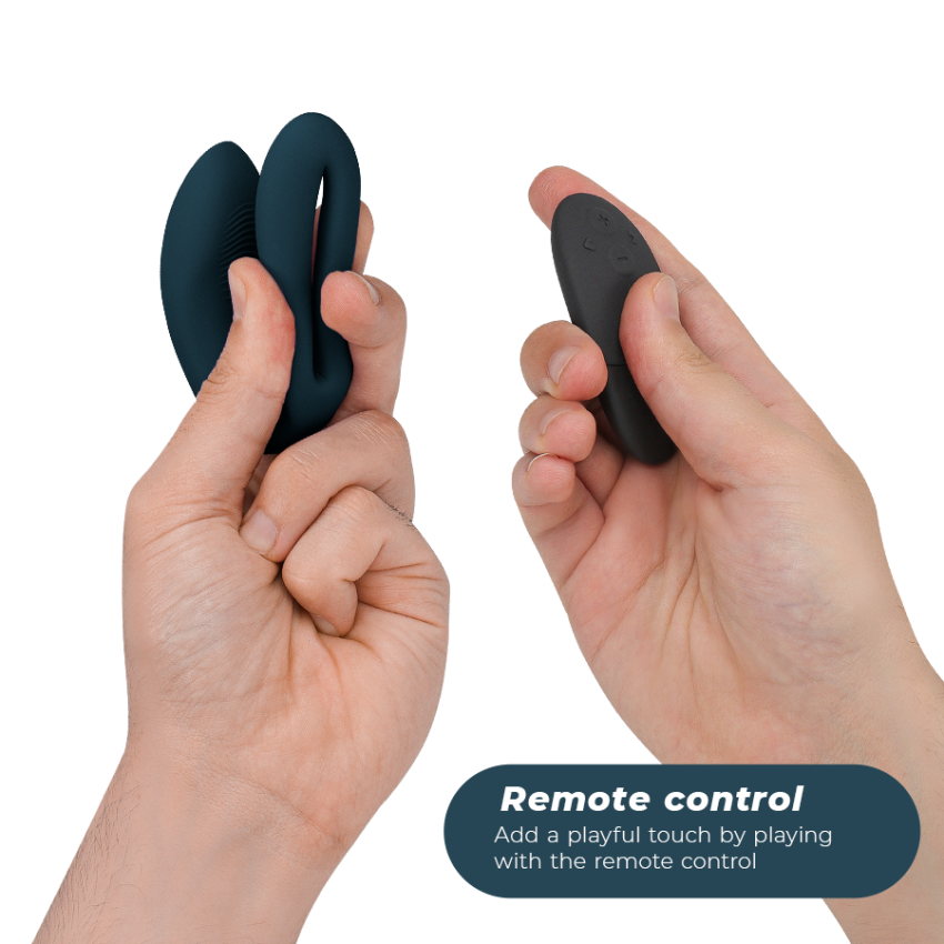WE-VIBE - SYNC O FLEXIBLE VIBRATOR REMOTE CONTROL DARK GREEN - Image 3