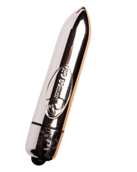 ROCKS-OFF - RO-80 CHROME VIBRATING BULLET SILVER