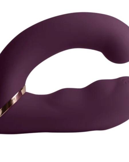 ROCKS-OFF - GEMINI DUAL VIBRATOR G-SPOT CLITORIS STIMULATOR PURPLE