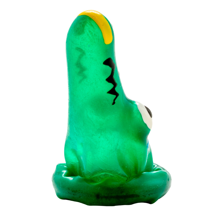 CONDOMERIE - HANDPAINTED NOVELTY CONDOMS CROCODILE MODEL 1 – Bild 4