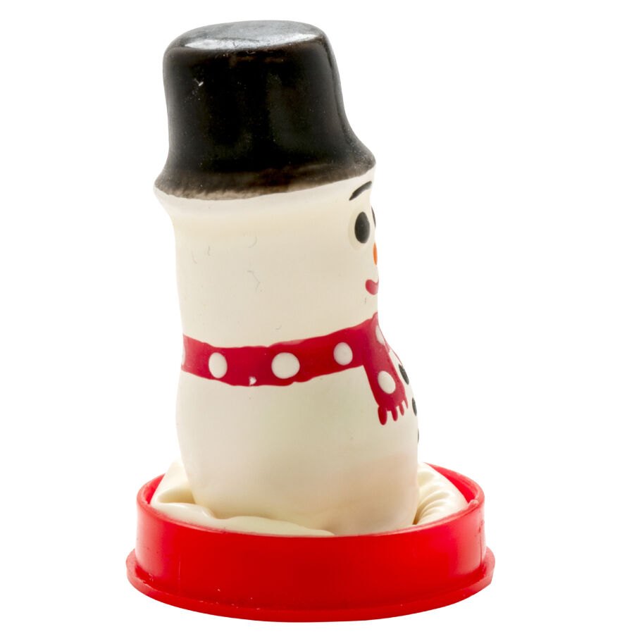 CONDOMERIE - HANDPAINTED NOVELTY CONDOMS SNOWMAN – Bild 2