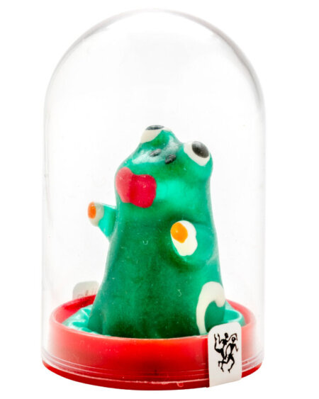 CONDOMERIE - HANDPAINTED NOVELTY CONDOMS FROG MODEL 1