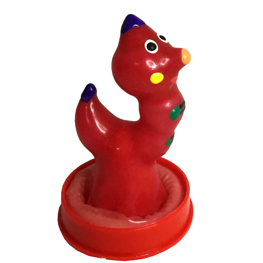 CONDOMERIE - HANDPAINTED NOVELTY CONDOMS WORM – Bild 2