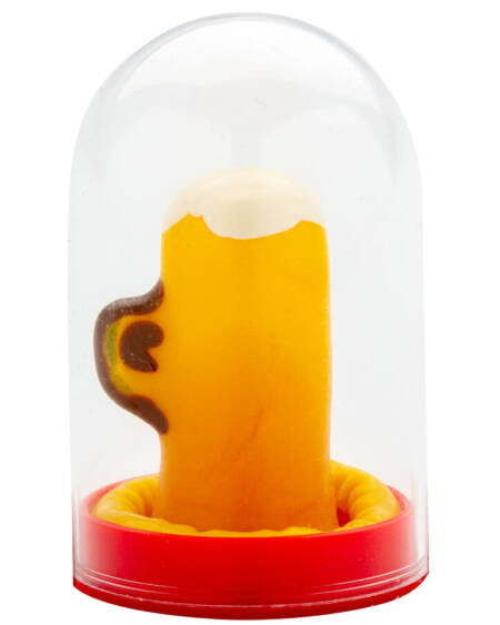 CONDOMERIE - HANDPAINTED NOVELTY CONDOMS GLASS OF BEER