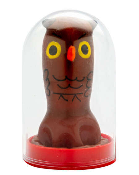 CONDOMERIE - HANDPAINTED NOVELTY CONDOMS OWL