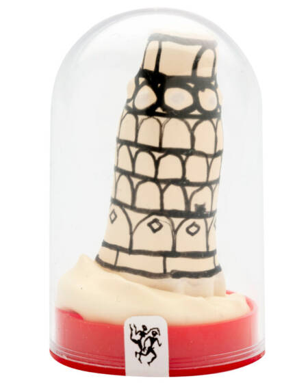 CONDOMERIE - HANDPAINTED NOVELTY CONDOMS PISA TOWER