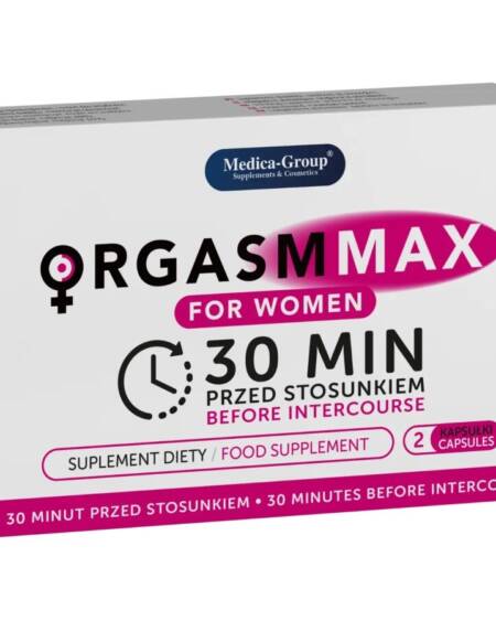 MEDICA GROUP - ORGASM MAX FOR WOMEN 2 CAPSULES