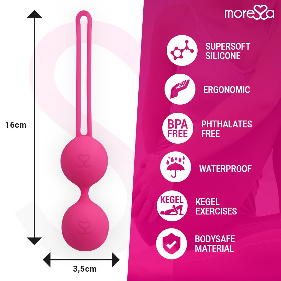 MORESSA - OSIAN TWO PREMIUM SILICONE PINK - Image 4